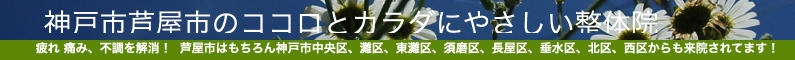 神戸芦屋市の整体院イースガーデン